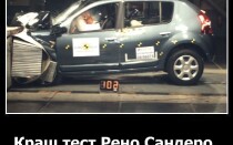 Краш-тест Рено Сандеро