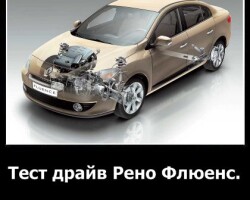 Тест-драйв Рено Флюенс