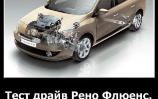 Тест-драйв Рено Флюенс