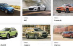 Новинки от Subaru