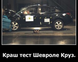 Краш-тест Шевроле Круз