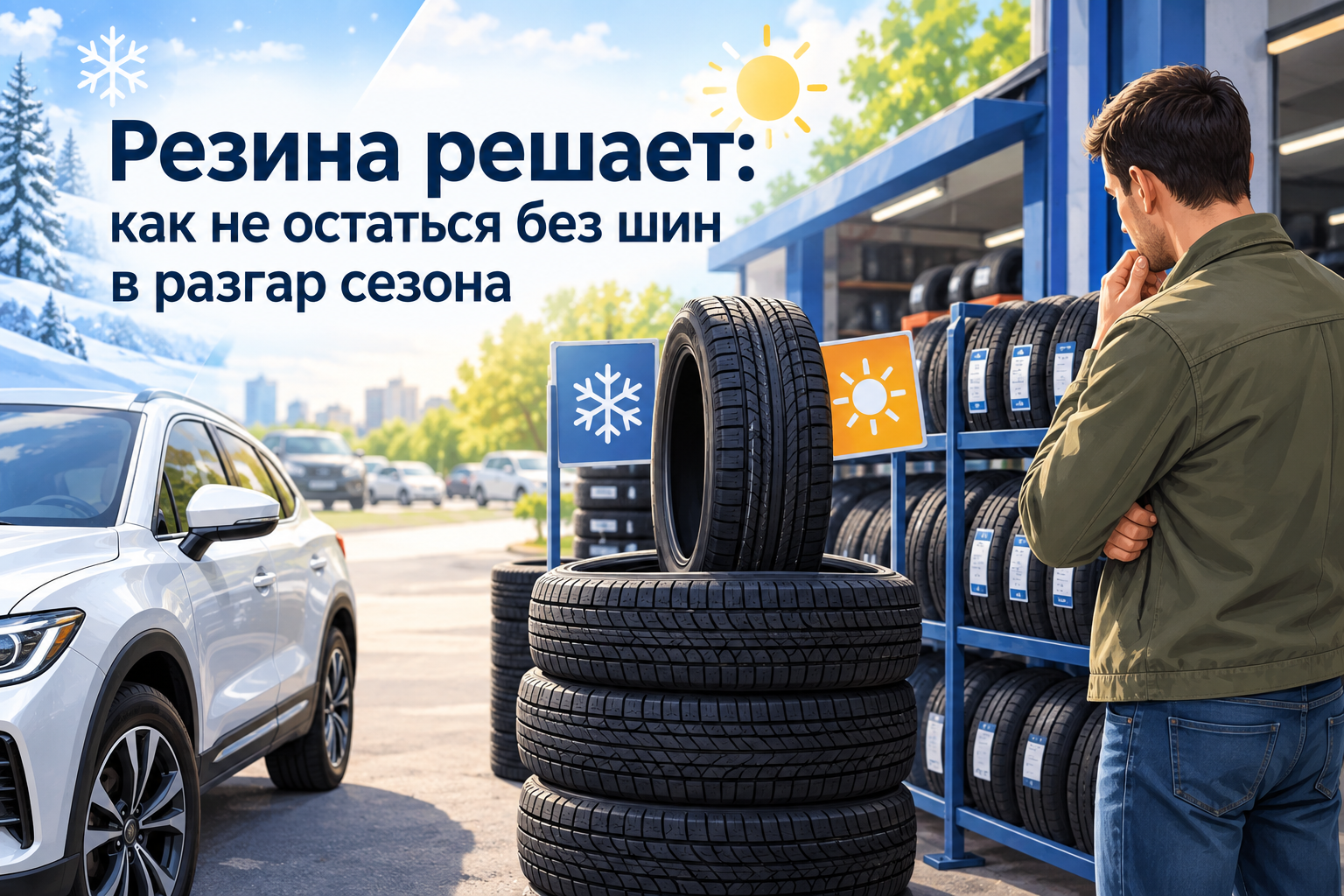 Резина решает: как не остаться без шин в разгар сезона